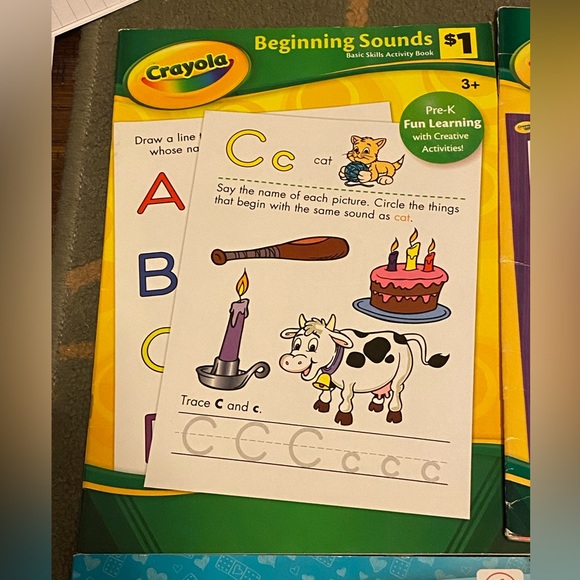 4 kids educational work books, coloring book 📚 ✏️ - Picture 4 of 16